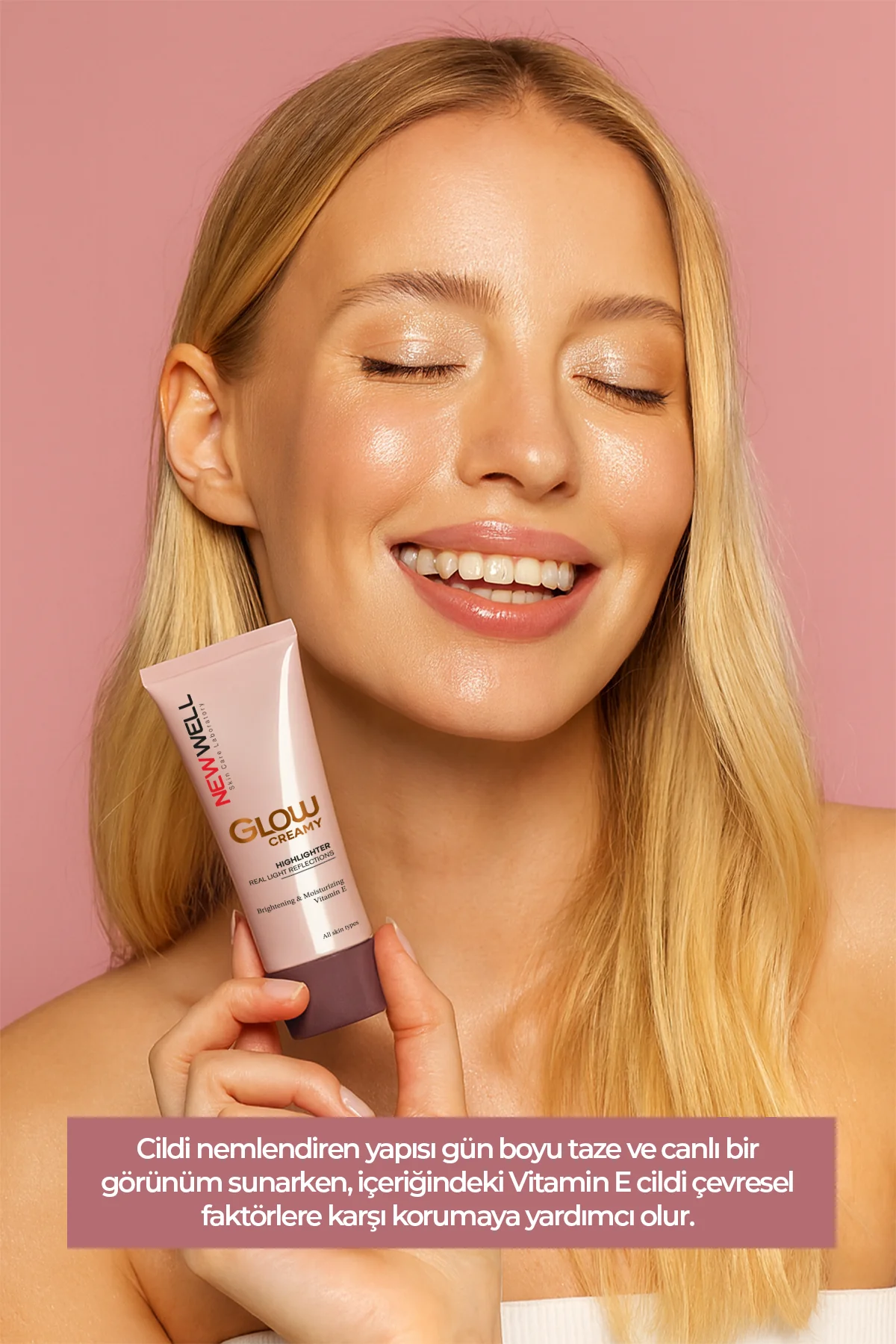Glow Creamy Highlighter Doğal Işıltılı Krem Aydınlatıcı 30 ML Sandstone 04 - Image 4